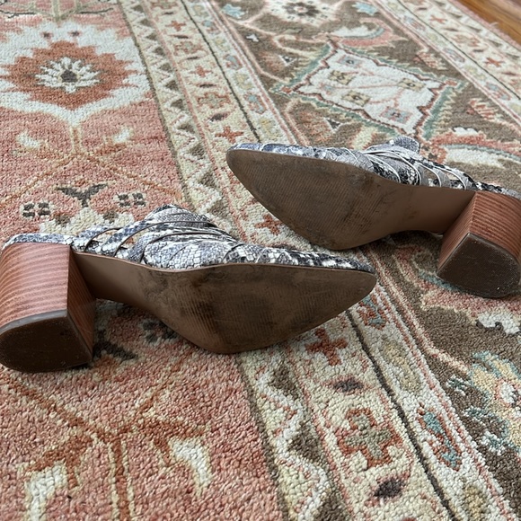 Steven by Steve Madden faux snake skin mule - Picture 2 of 2